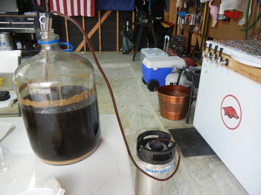 Kegging the House Porter