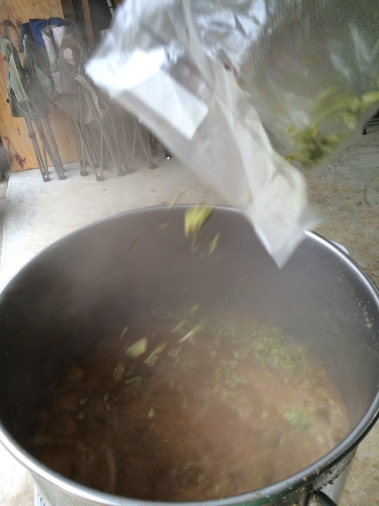 Double S Hoptoberfest Hop Addition