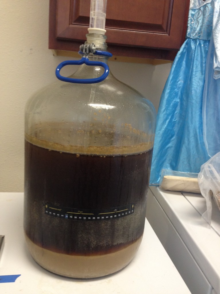 Turkey Day Night Cap Fermentation Complete